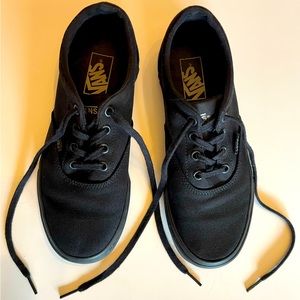 VANS Black Lace Up Shoes